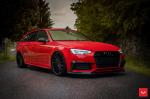 Audi S4 Avant on Vossen Wheels (VFS-2) 2019 года